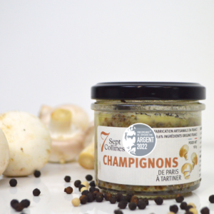 CHAMPIGNONS DE PARIS À TARTINER 7 COLLINES 100G