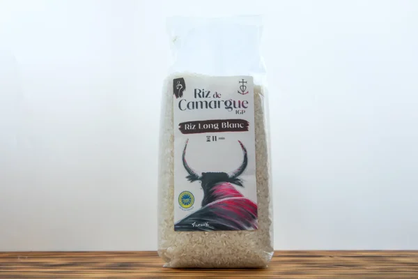 RIZ DE CAMARGUE IGP LONG BLANC 500G L'ATELIER DU SEL