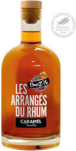 RHUM ARRANGES CARAMEL VANILLE 28% FRANCE BREIZ'ILE 70CL