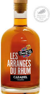 RHUM ARRANGES CARAMEL VANILLE 28% FRANCE BREIZ'ILE 70CL