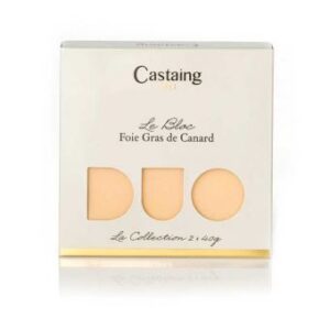 BLOC DE FOIE GRAS DE CANARD X2 CASTAING