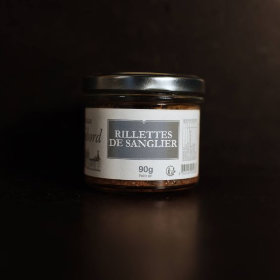RILLETTES DE SANGLIER 90G CHÂTEAU DE CHAMBORD