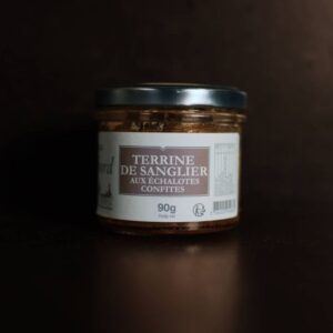 TERRINES DE SANGLIER AUX ÉCHALOTES CONFITES 90G CHÂTEAU DE CHAMBORD