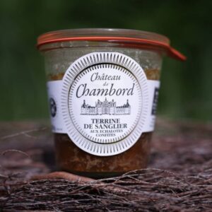 TERRINES DE SANGLIER AUX ÉCHALOTES CONFITES 200G CHÂTEAU DE CHAMBORD