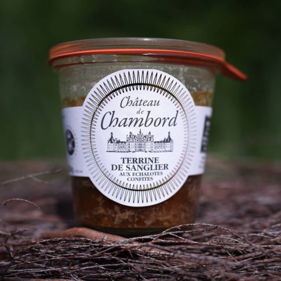 TERRINES DE SANGLIER AUX ÉCHALOTES CONFITES 200G CHÂTEAU DE CHAMBORD