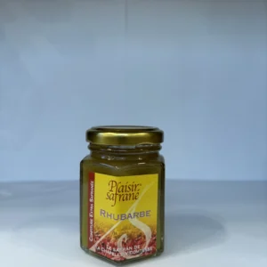 CONFITURE RHUBARBE SAFRANÉ 125G LA CHAPELLE VICOMTESSE