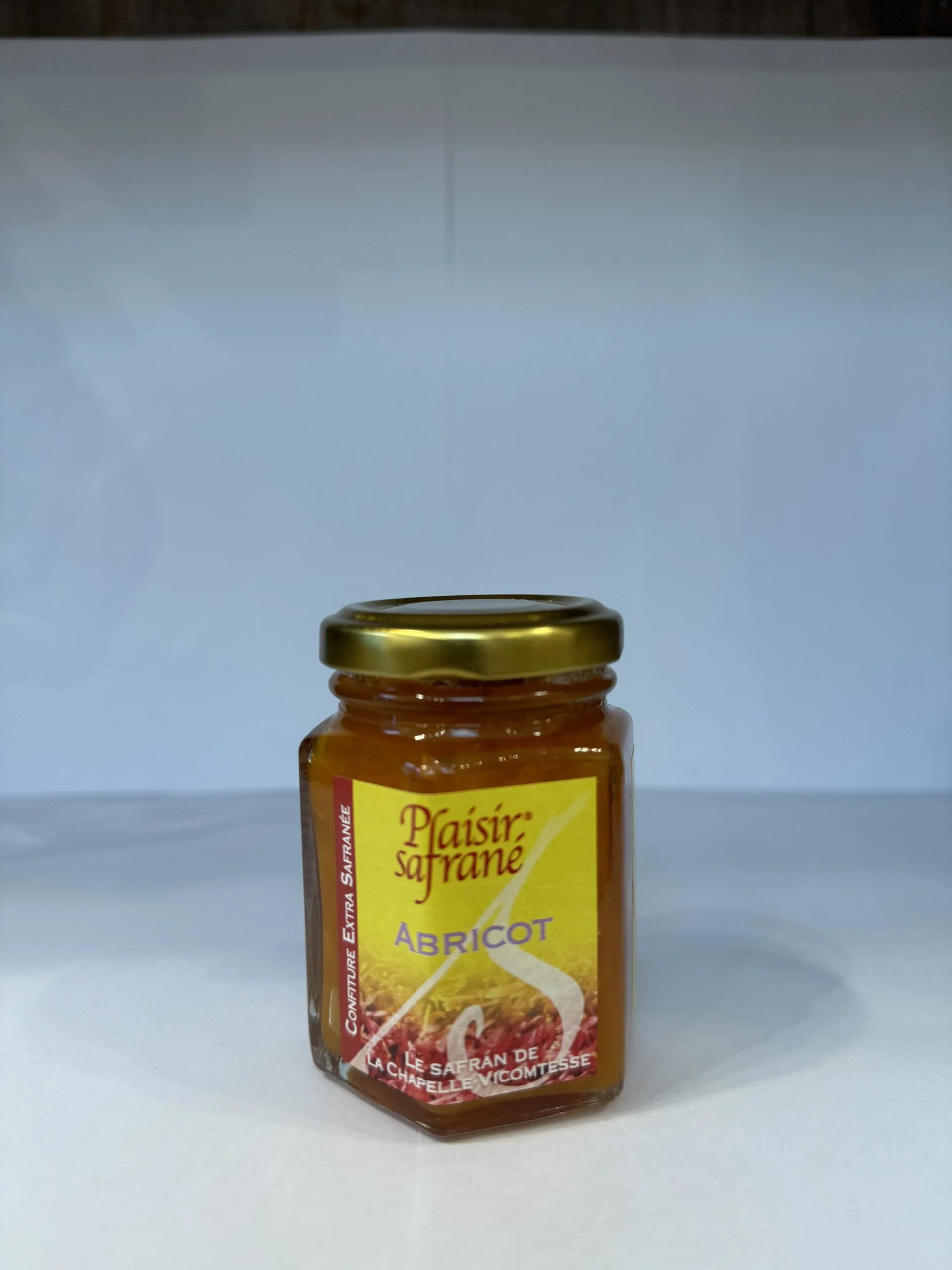 CONFITURE ABRICOT SAFRANÉ 125G LA CHAPELLE VICOMTESSE