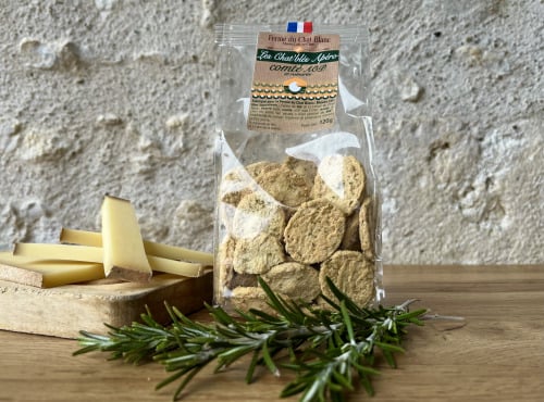 LES CHAT'BLES COMTÉ AOP ROMARIN FERME DU CHAT BLANC 120G