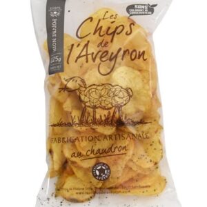 CHIPS POIVRE NOIR CHIPS DE L'AVEYRON
