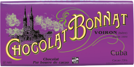 TABLETTE DE CHOCOLAT NOIR CUBA
