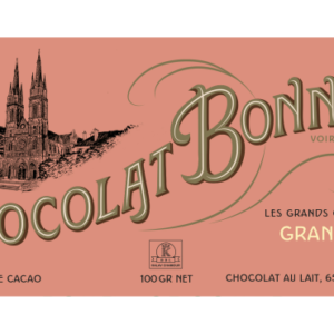 TABLETTE DE CHOCOLAT AU LAIT GRAND'ANSE 65%