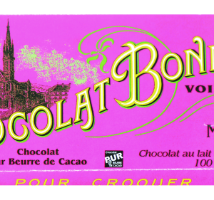 TABLETTE DE CHOCOLAT AU LAIT MORENITA