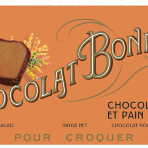 TABLETTE DE CHOCOLAT NOIR MORCEAUX PAIN D'ÉPICES