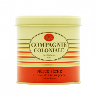 INFUSION DÉLICE DE PÊCHES 100G COMPAGNIE COLONIALE