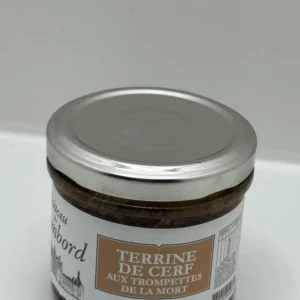 TERRINES DE CERF AUX TROMPETTES DE LA MORT 90G CHÂTEAU DE CHAMBORD