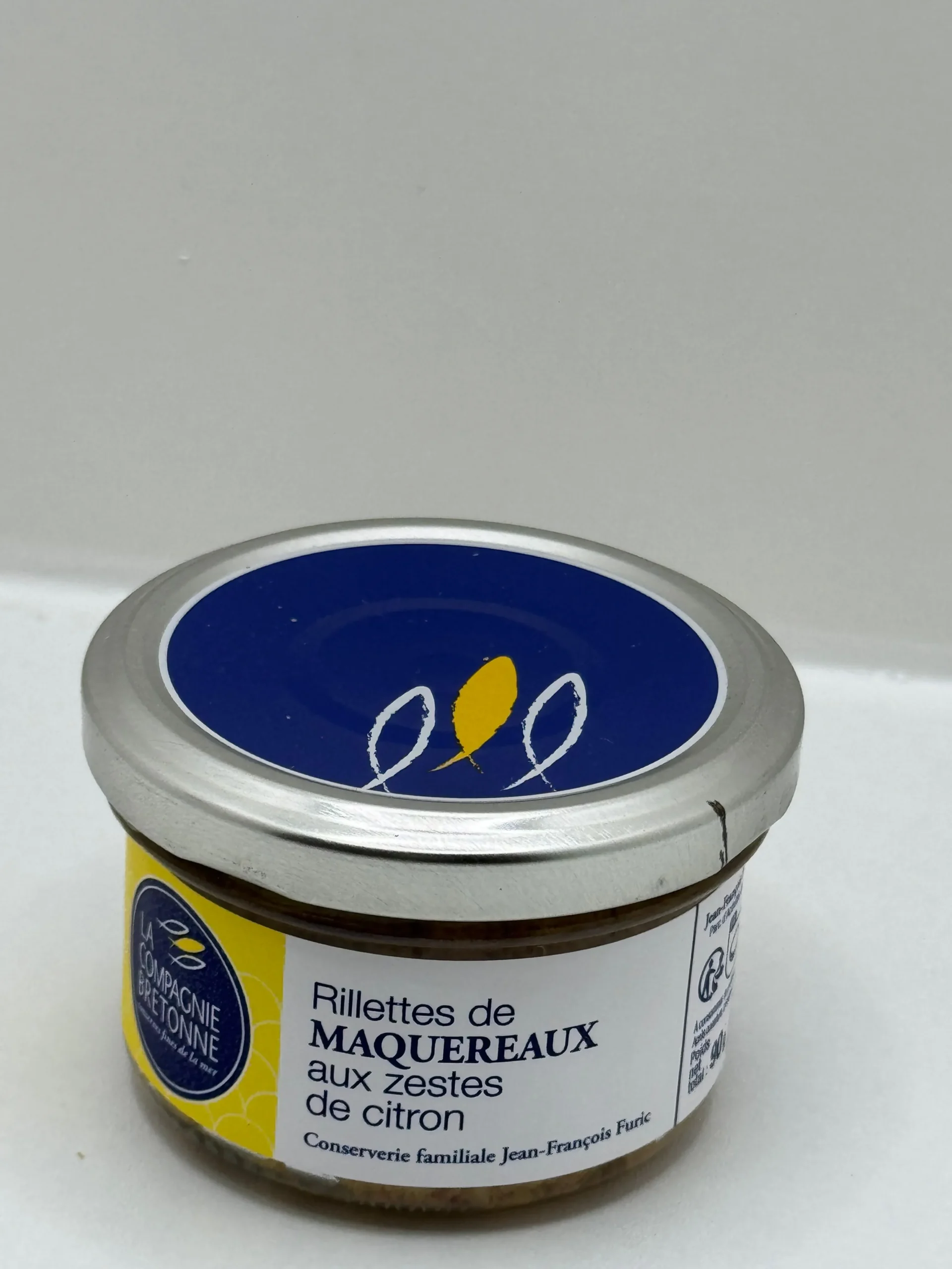 RILLETTE DE MAQUEREAUX CITRON 90G LA COMPAGNIE BRETONNE