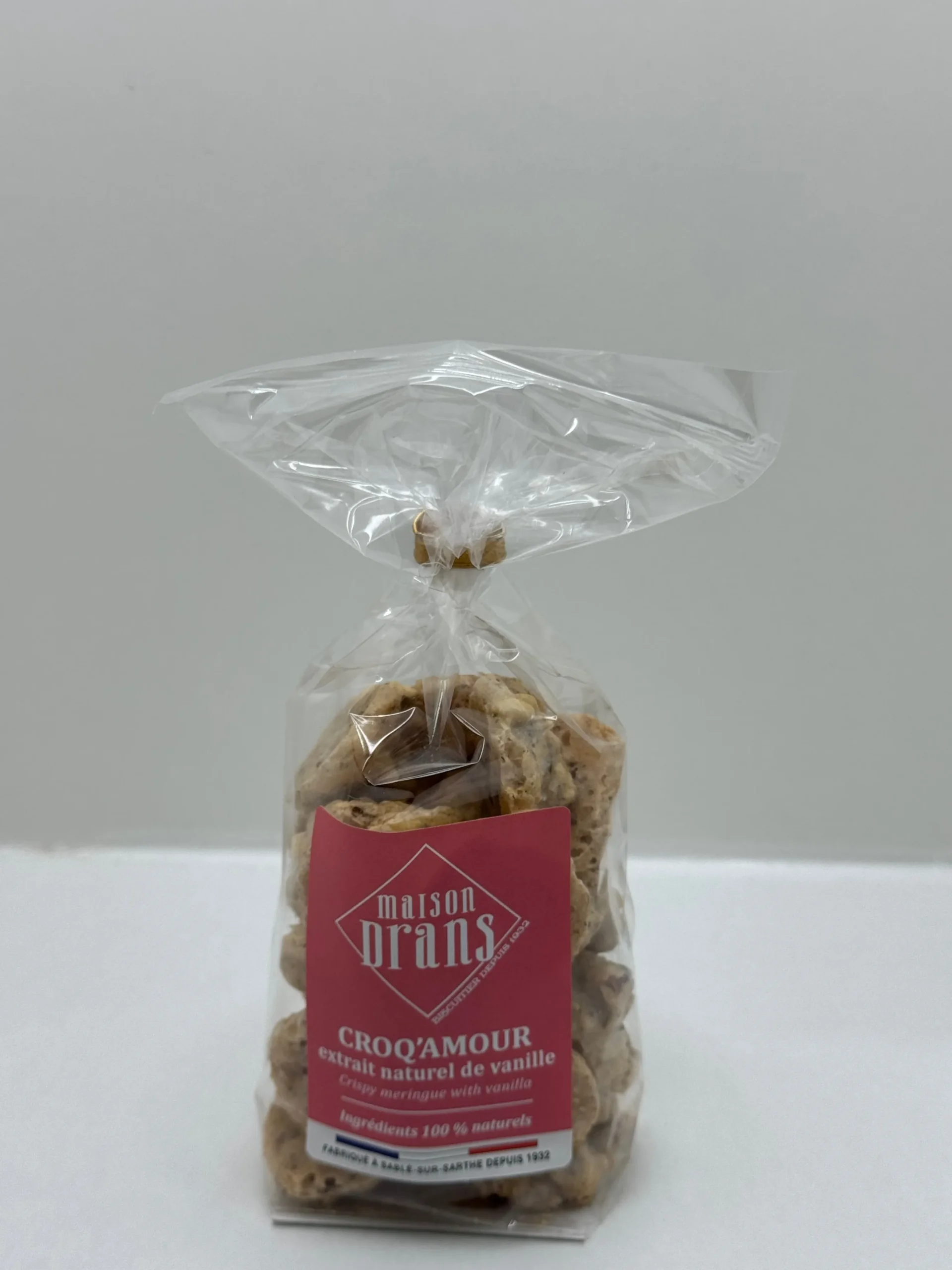 CROQ'AMOUR VANILLE 70G MAISON DRANS