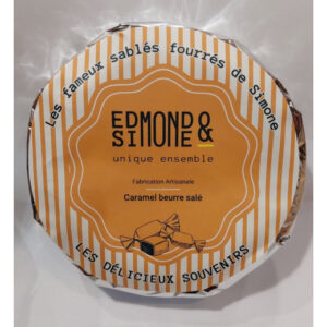 SABLÉS FOURRÉS CARAMEL BEURRE SALÉ 300G  EDMOND & SIMONE