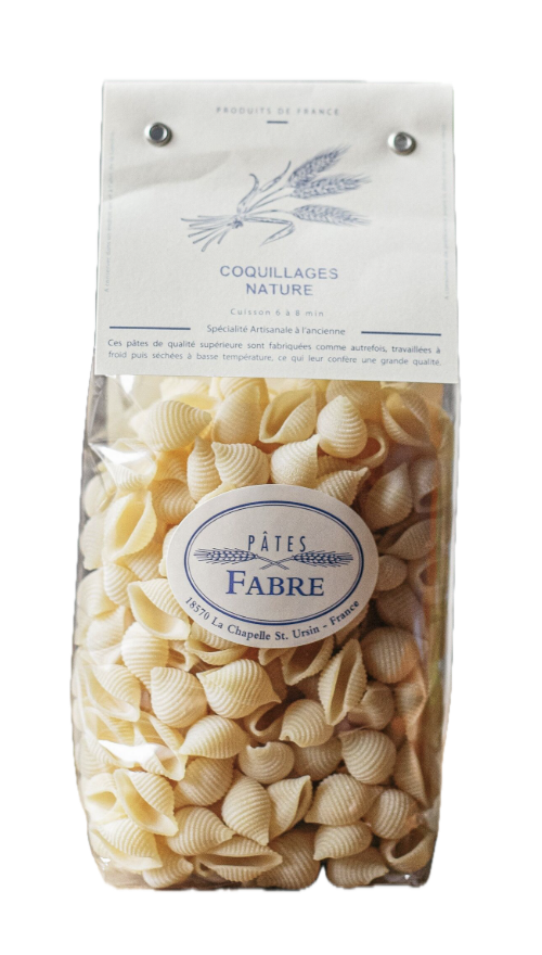 PÂTES BIO COQUILLAGE FABRE 250g