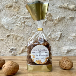 NOIX PRALINES BIO 130G LA FERME DU CHAT BLANC