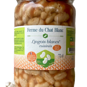 LINGOTS BLANCS BIO A LA TOMATE FERME DU CHAT 72CL