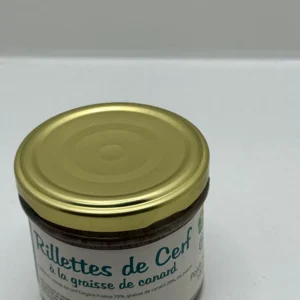 TERRINE DE CERF À LA GRAISSE DE CANARD LA FERME DE L'ÉTANG 100G