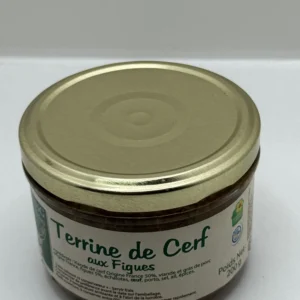 TERRINE DE CERF AUX FIGUES LA FERME DE L'ÉTANG 200G
