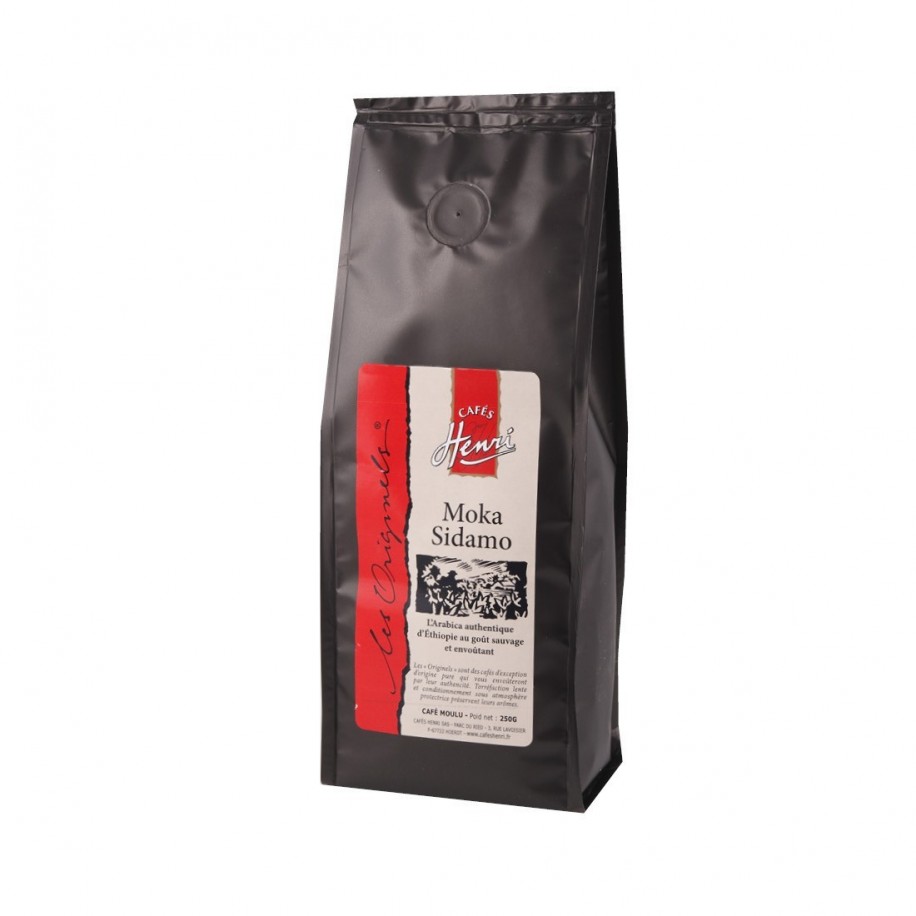 CAFÉ GRAIN DÉCAFÉINÉ HENRI 500G