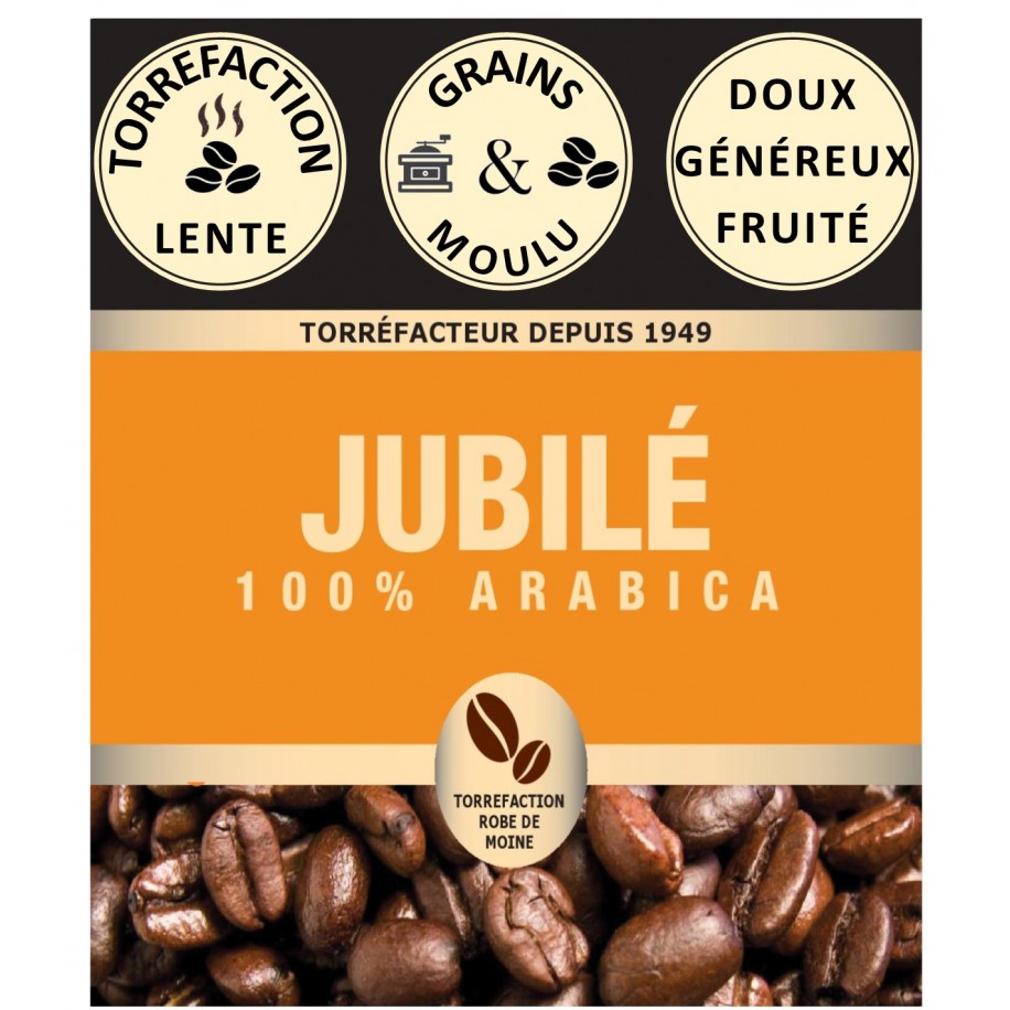 CAFE GRAINS JUBILE VRAC CAFÉ HENRI