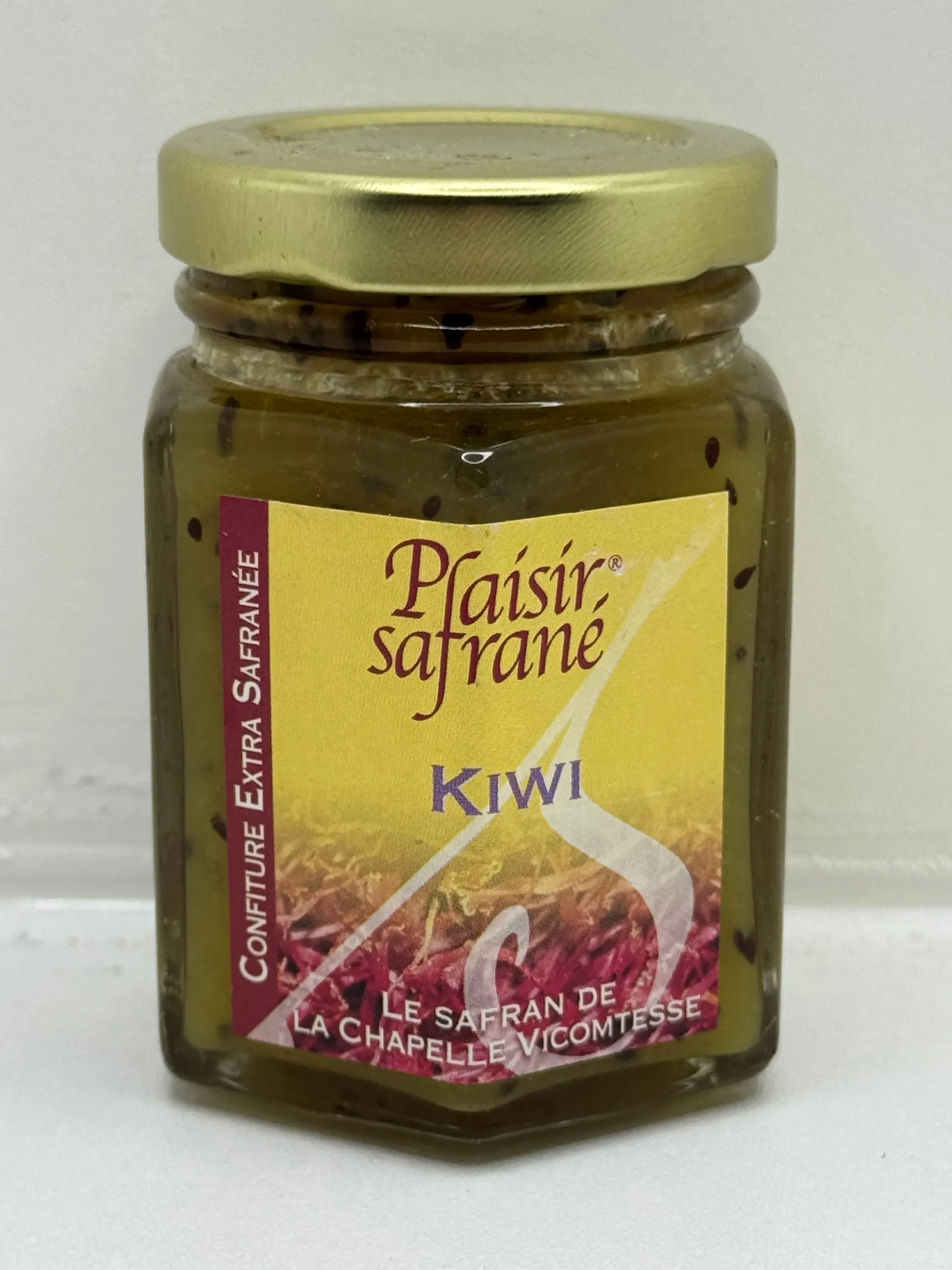 CONFITURE KIWI SAFRANÉ 125G LA CHAPELLE VICOMTESSE