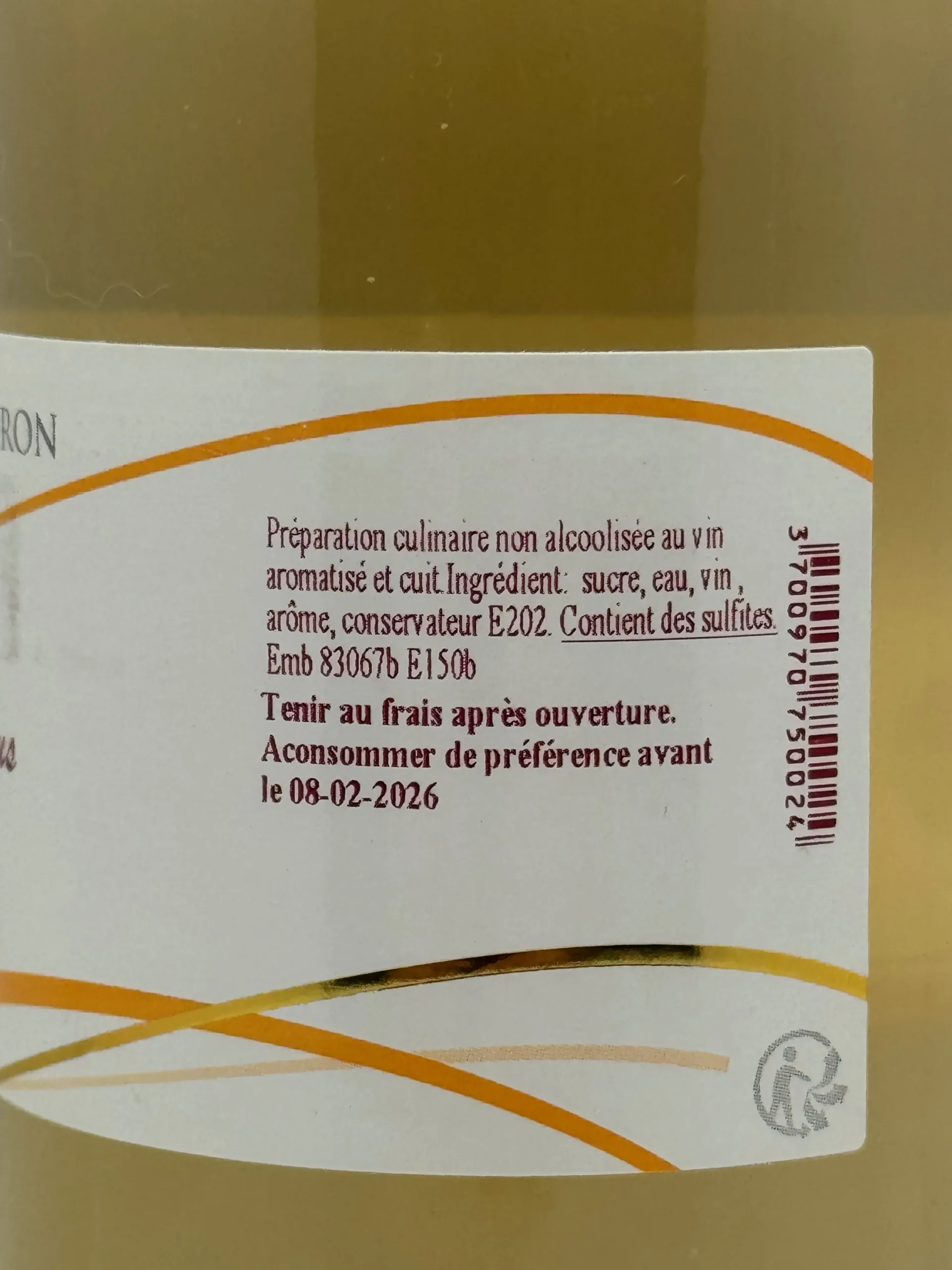 CREMEUX DE BACCHUS ABRICOT LES SANTOLINES 25CL – Image 2