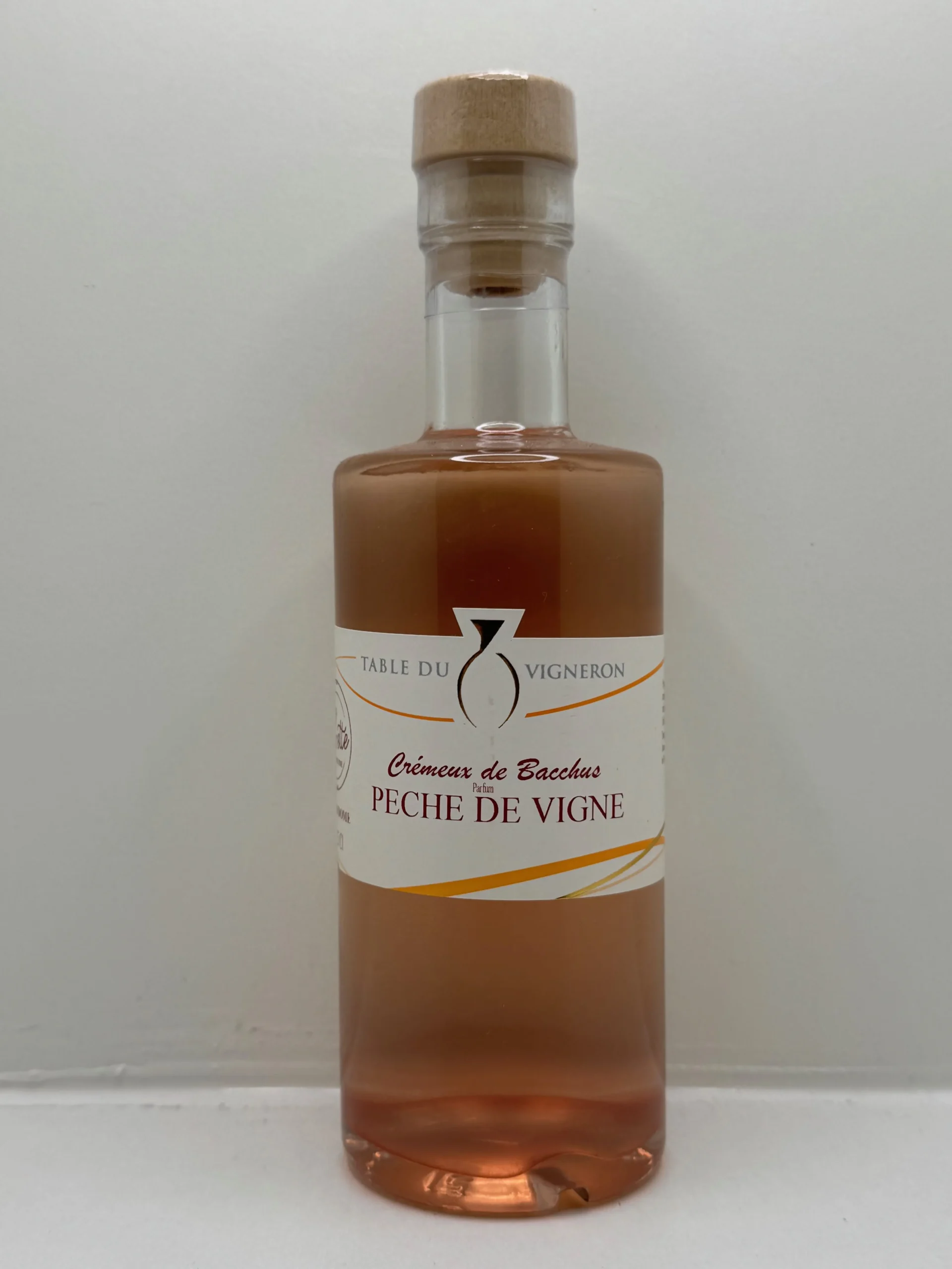 CREMEUX DE BACCHUS PECHE DE VIGNE LES SANTOLINES 25CL