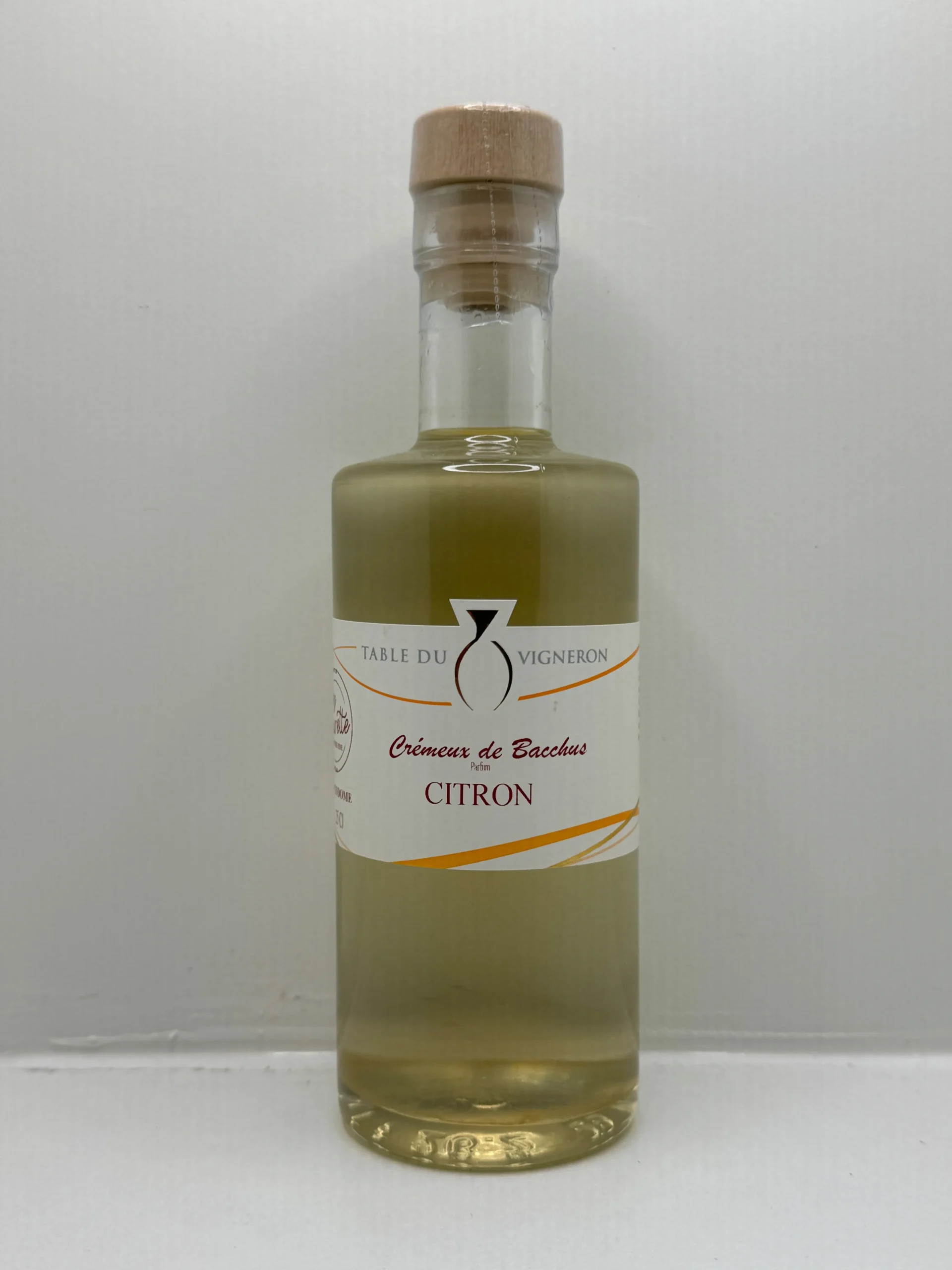 CREMEUX DE BACCHUS CITRON LES SANTOLINES 25CL