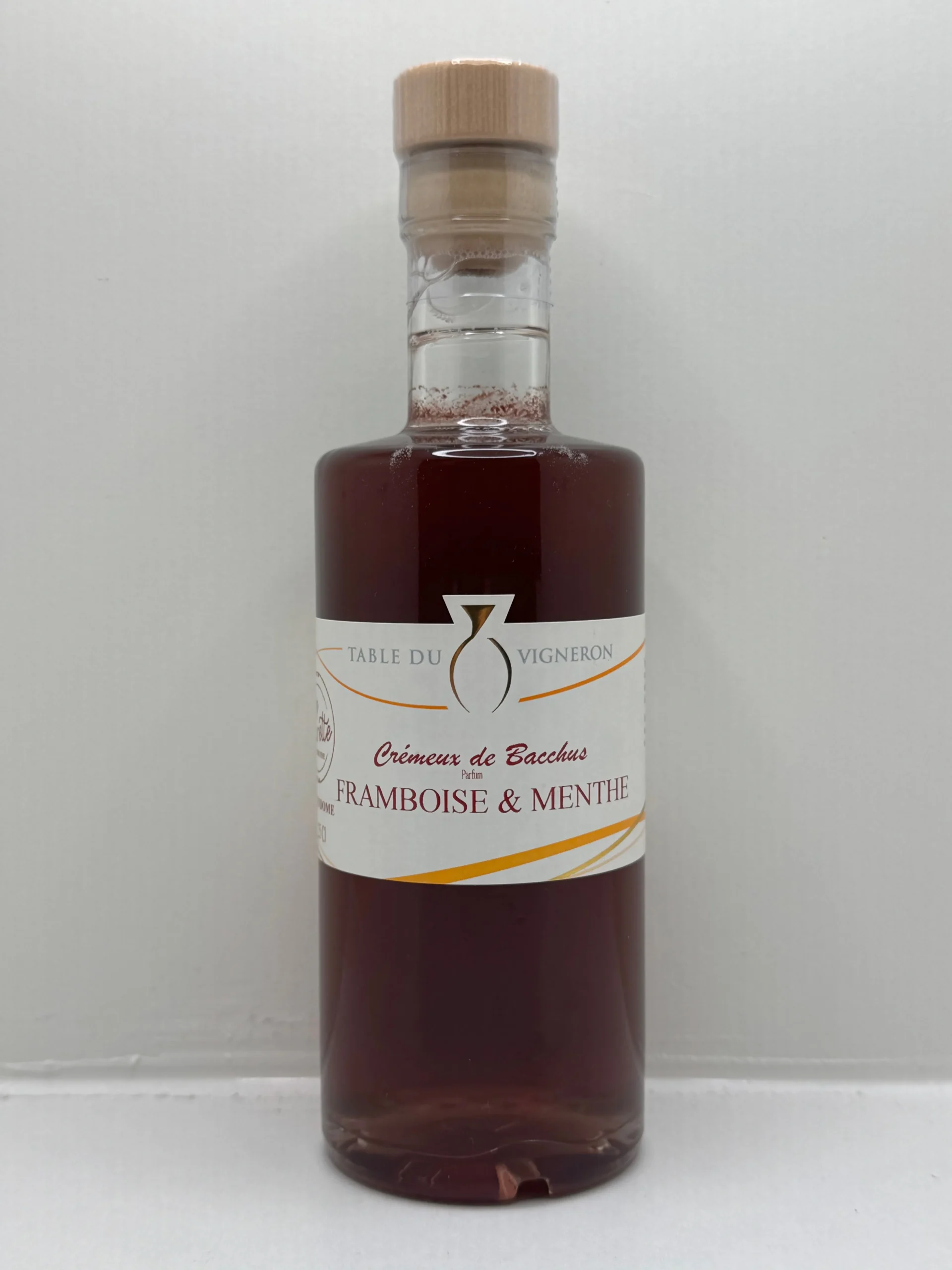 CREMEUX DE BACCHUS FRAMBOISE MENTHE LES SANTOLINES 25CL