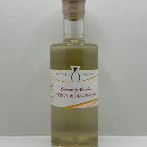CREMEUX DE BACCHUS CITRON GINGEMBRE LES SANTOLINES 25CL