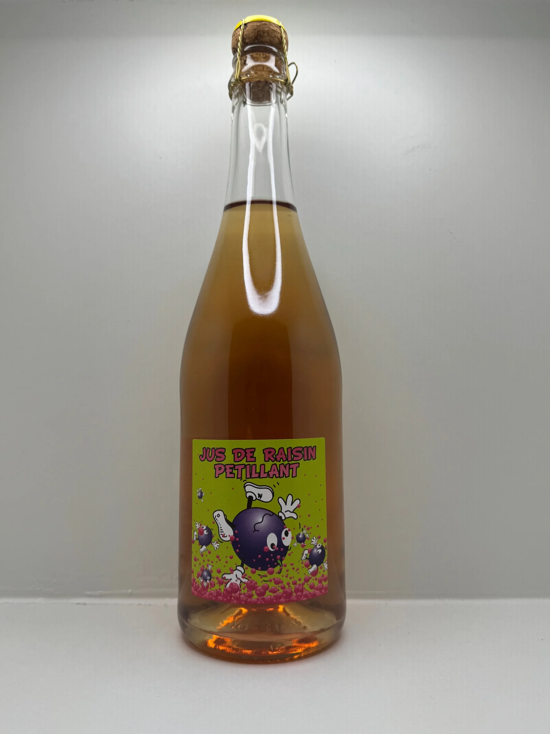 JUS DE RAISIN PÉTILLANT 75CL DOMAINE DU FOUR À CHAUX