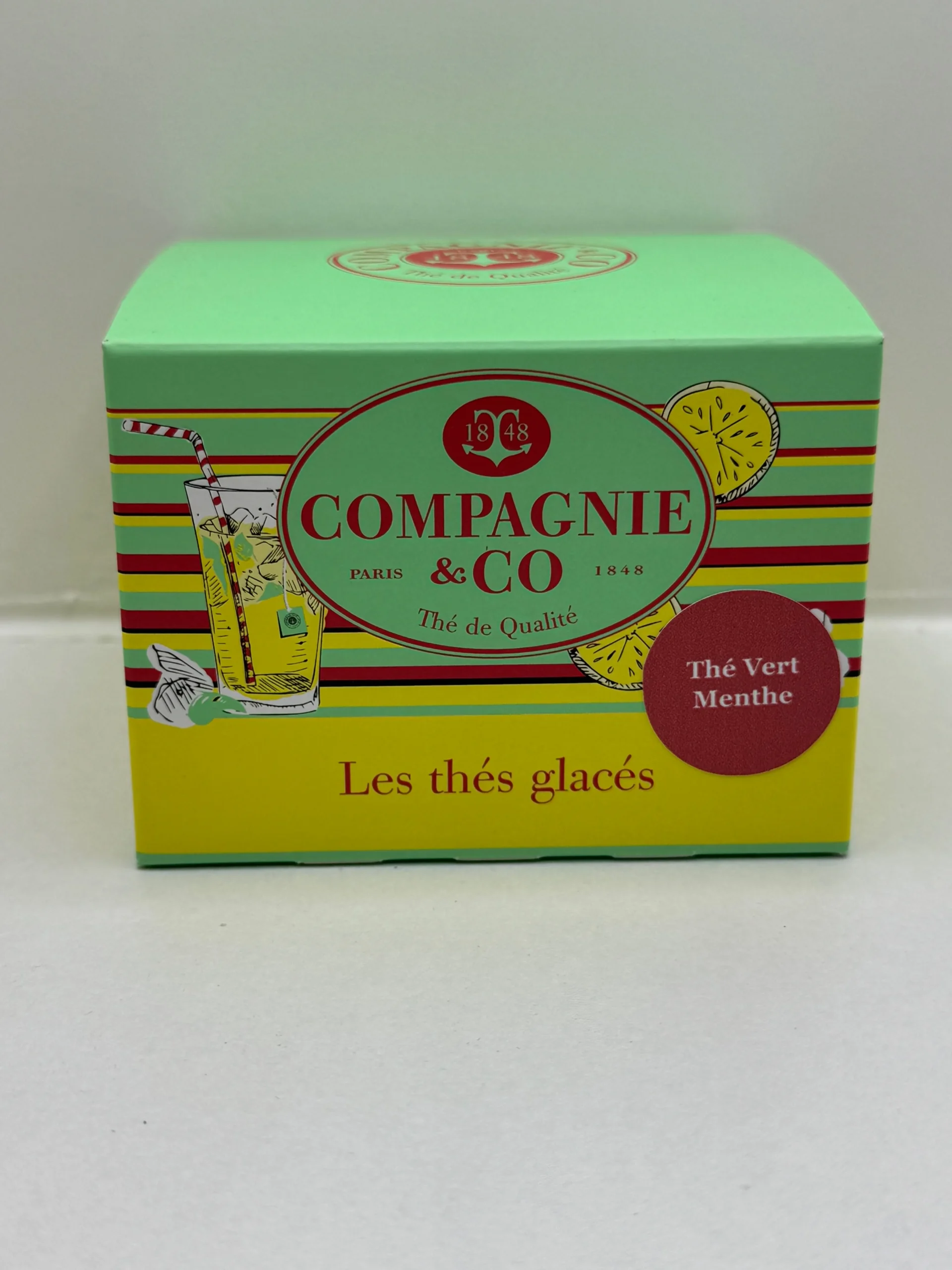 THÉ GLACÉ MENTHE VERTE 6 SACHETS