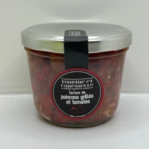 TARTARE DE POIVRONS GRILLÉS ET TOMATES 90G TOUPINE & CABESSELLES