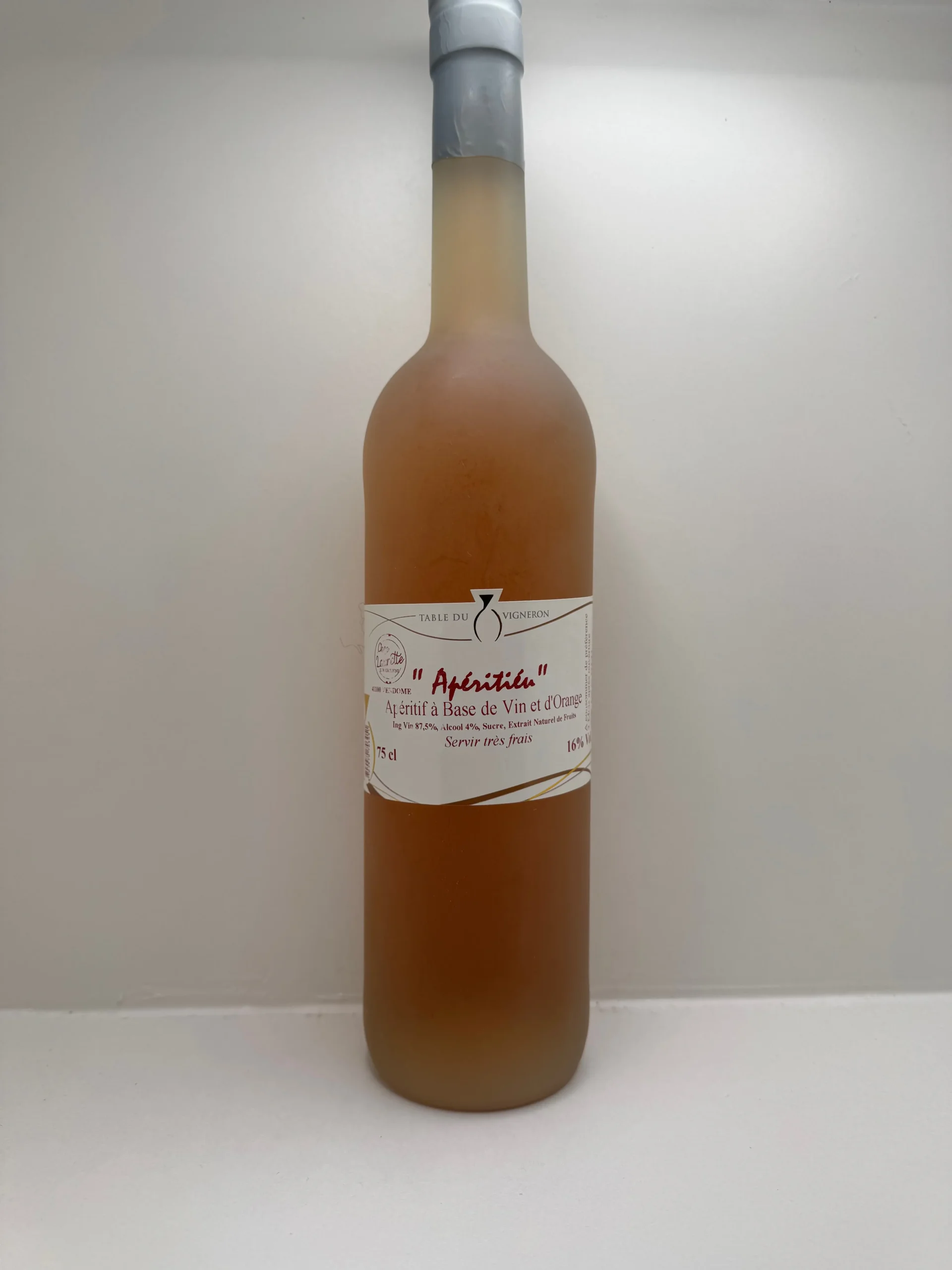 APERITIEUX ORANGE 75CL LES SANTOLINES