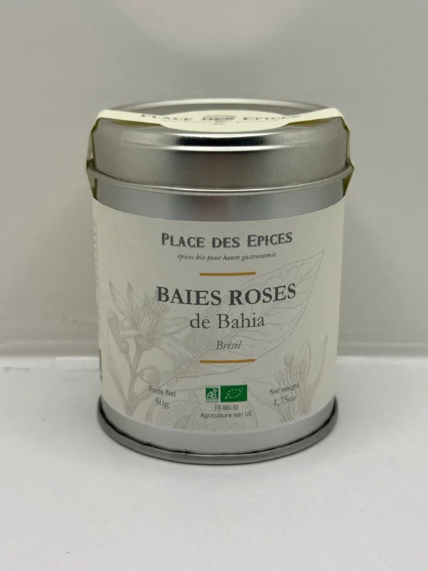 BAIES ROSES DU BAHIA BIO 50G PLACE DES ÉPICES