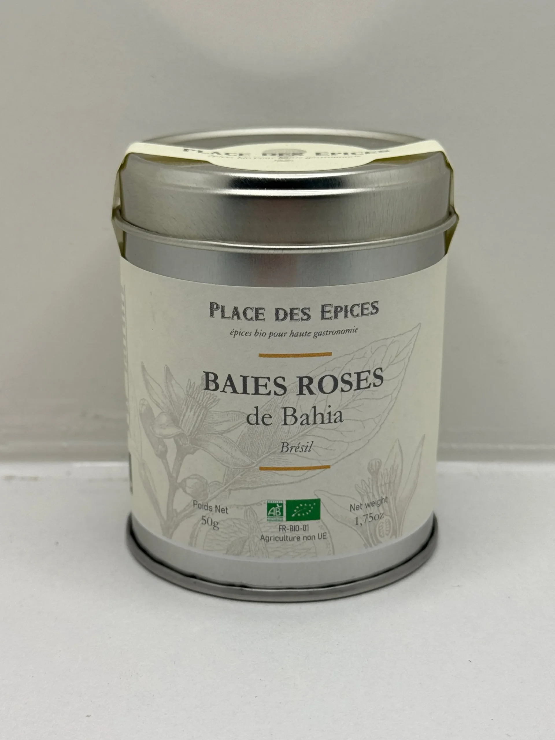 BAIES ROSES DU BAHIA BIO 50G PLACE DES ÉPICES