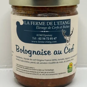 BOLOGNAISE DE CERF LA FERME DE L'ÉTANG 400G