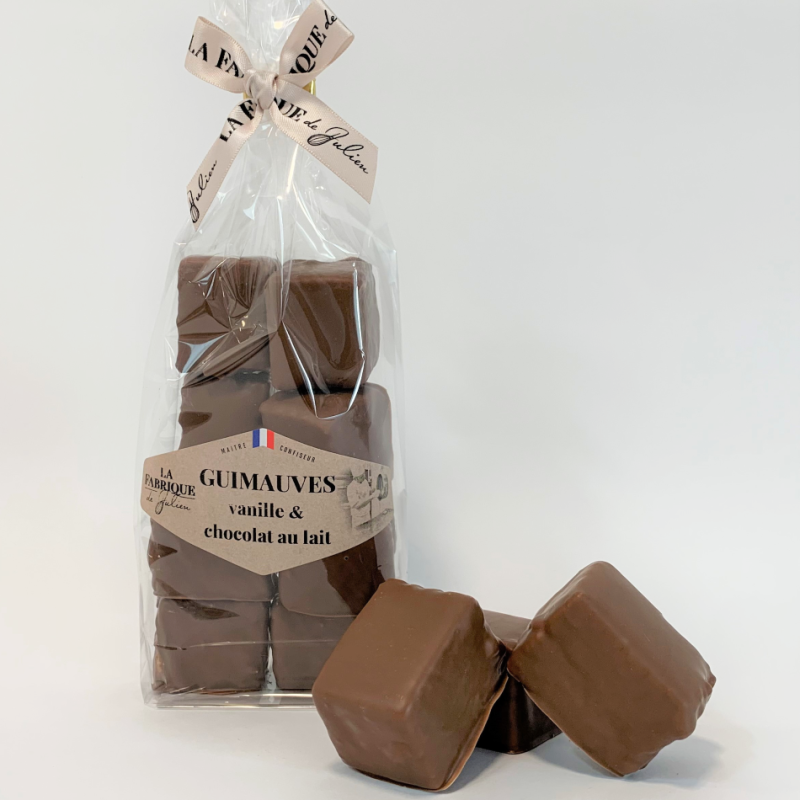 GUIMAUVE VANILLE CHOCOLAT LAIT 120G LA FABRIQUE DE JULIEN