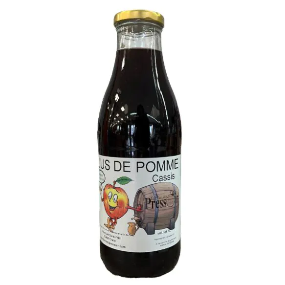JUS POMME CASSIS FERME DU PRESSOIR 1L