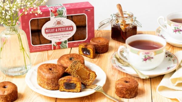 ROULEAU DE 6 NONNETTES FRAMBOISE 200G MULOT & PETITJEAN – Image 2