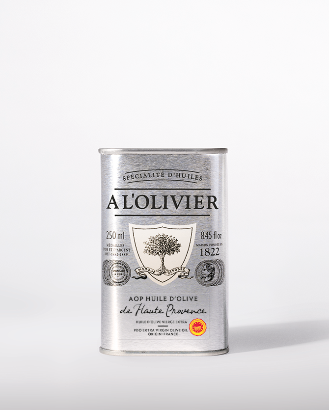 HUILE D'OLIVE AOP FRUITÉ VERTE 250ML A L'OLIVIER