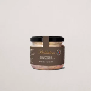 RILLETTES DE LANGOUSTE PIMENT D'ESPELETTE PALLADINES