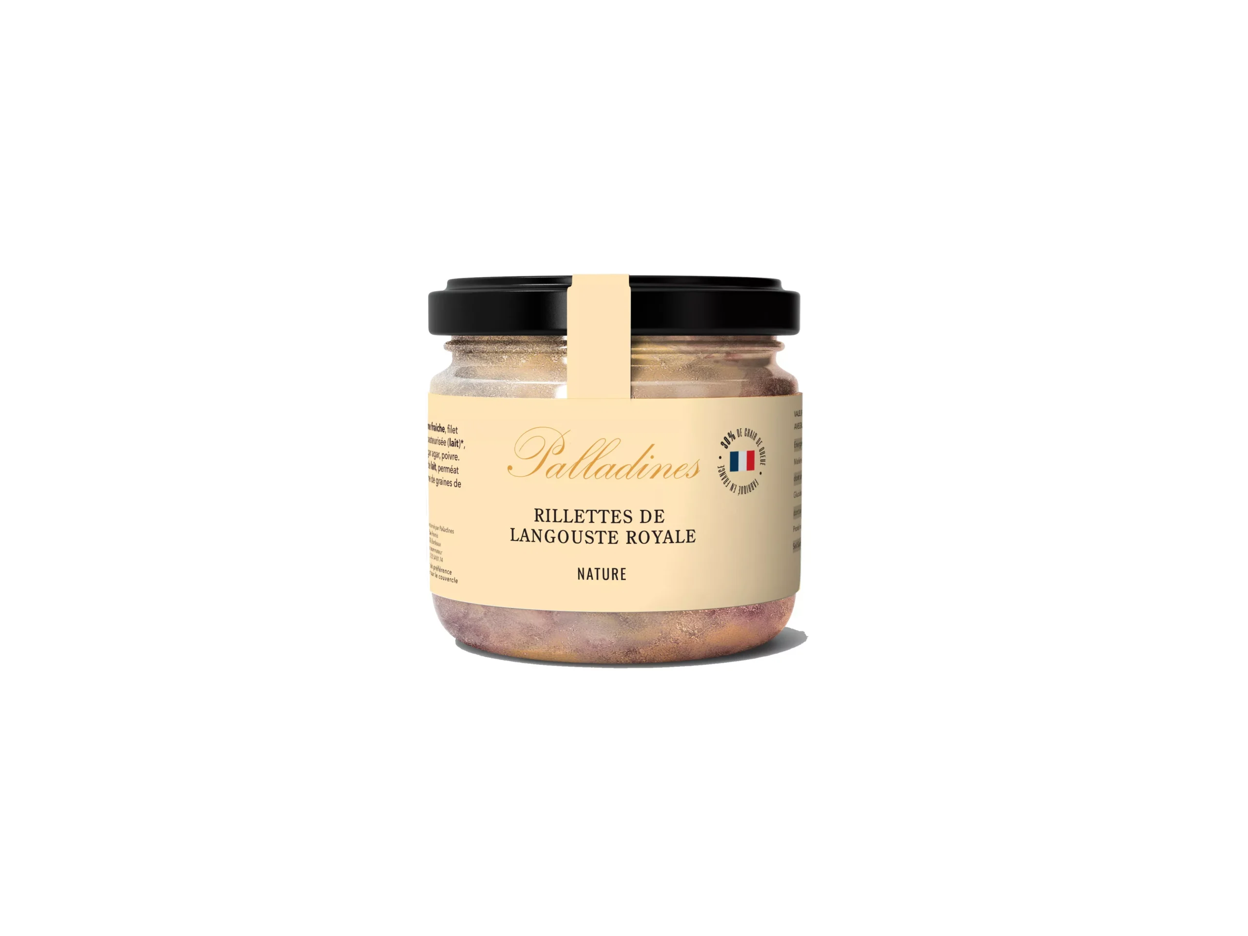 RILLETTES DE LANGOUSTE NATURE PALLADINES 50G