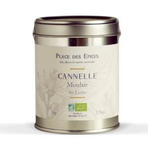 CANNELLE MOULU BIO 50G PLACE DES ÉPICES