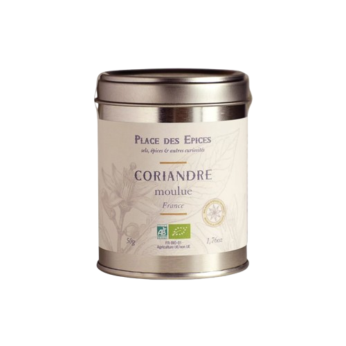 CORIANDRE MOULUE BIO 50G PLACE DES ÉPICES